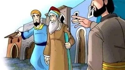 كان هناك رجل صالح له جار يهو-دي
