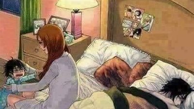 هناك رجل متزوج حديثا يعمل في الصحراء يغيب عن بيته شهر كامل ..