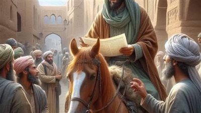 قصة التاجر
