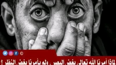 ما الفرق بين البصر والنظر 