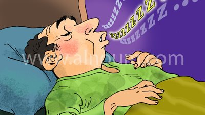يمكن أن يكون علامة تهدد صحتك.. الشخير أثناء النوم.. متى يدل على حالة صحية خطېرة ؟ 