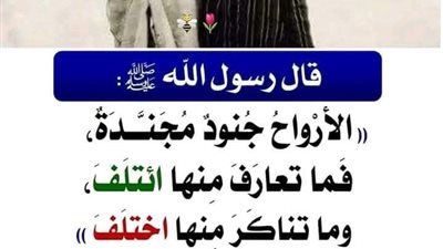 ما معنى قوله ﷺ الأرواح جنـود مجندة فما تعارف منها ائتلف؟