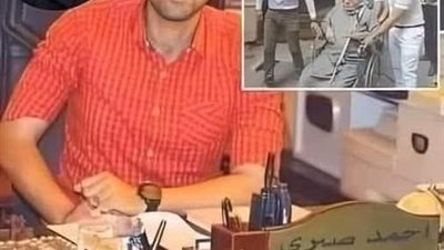 الصورة المرفقة لضابط شرطة مصــري