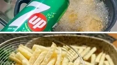 قلي البطاطس بطريقة صحية