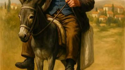 دخل رجل كبير السن رث الثياب الي دار القضاء 