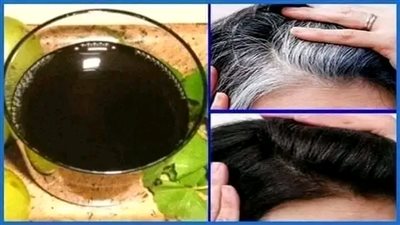 اصنعي زيت الصبغة لعلاج الشيب وتخلصي من الشعر الابيض نهائيا وعلاج التساقط وتطويل الشعر