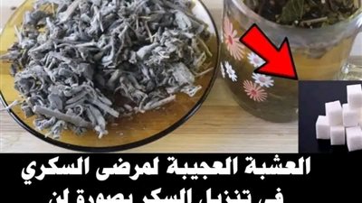 تقــضي على السـكر والتهــابات الاعصــاب اســرع عشــبة في تنــزيل الســكر 